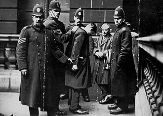 Battle of George Square in Glasgow for Shorter Working Hours, January 31, 1919