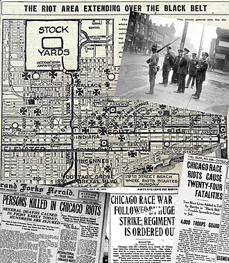 Chicago Race Riot Erupts in Chicago, 38 Dead, 537 Injured – July 27, 1919