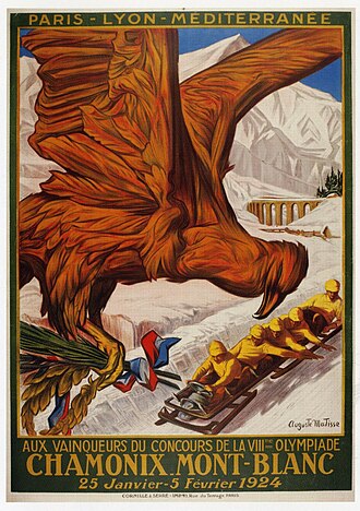 1924 Winter Olympics Open in Chamonix, French Alps – January 25, 1924