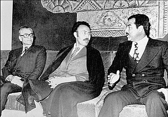 Algiers Accord Settles Iran-Iraq Border Dispute, March 6, 1975