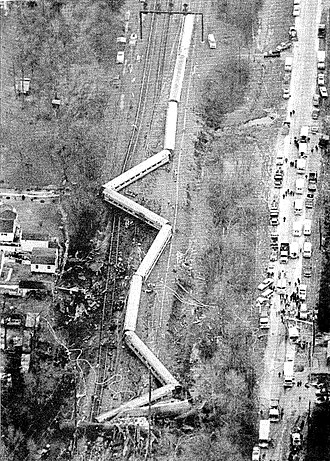 Maryland Train Collision Kills 16 in Chase, January 4, 1987