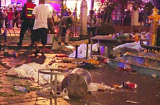 Bangkok Erawan Shrine Bombing Kills 19, Injures 123, August 17, 2015