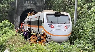 Taiwan Train Derailment Kills 49 After Truck Rolls Onto Track April 2, 2021