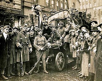 Aster Revolution Ends Austro-Hungarian Compromise, Hungary Gains Sovereignty October 31, 1918