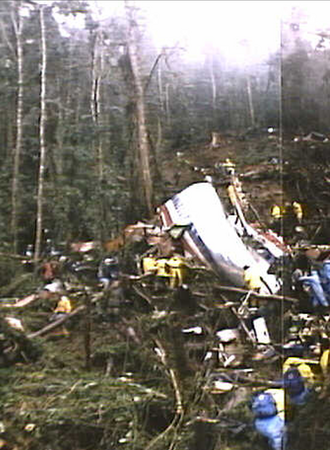 American Airlines Flight 965 Crashes in Colombia, 159 Killed, December 20, 1995