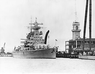 World War II: German Cruiser Admiral Scheer Sunk by RAF, April 9, 1945