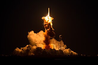 NASA Cygnus Orb-3 Rocket Explodes After Launch, October 28, 2014