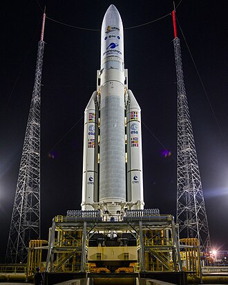 Last Ariane 5 Rocket Launches Heinrich Hertz and Syracuse 4B Satellites, July 5, 2023