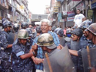 Nepal Monarchy Curtailed, Nation Declared Secular Bill Passed May 18, 2006