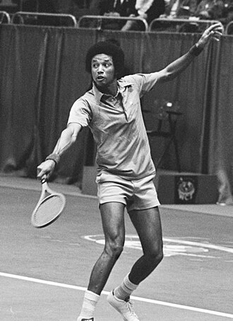 Arthur Ashe Wins Wimbledon Singles Title July 5, 1975