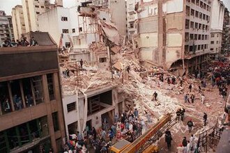 Buenos Aires Jewish Center Bombing Kills 85, Injures 300, July 18, 1994
