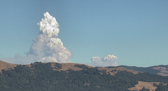 August Complex Fire Burns Over One Million Acres in California August 16, 2020