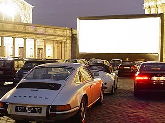 First Drive-In Theater Opens in Camden, New Jersey, June 6, 1933