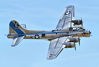 Boeing B-17 Flying Fortress First Flight July 28, 1935