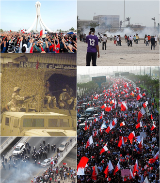 Bahraini Uprising Protest March After Police Killings February 22, 2011
