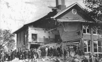 Bath School Disaster Kills 45 in Michigan – May 18, 1927