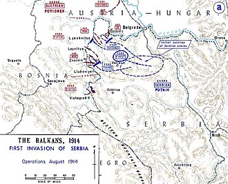 World War I Battle of Cer Begins, First Allied Victory, August 15, 1914