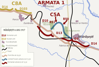 World War I Battle of Mărășești Begins, August 6, 1917