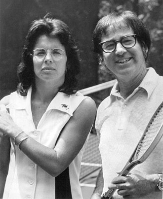 Billie Jean King Defeats Bobby Riggs in Battle of the Sexes, September 20, 1973