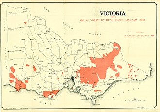 Black Friday Bushfires Kill 71, Burn 20,000 km², January 13, 1939