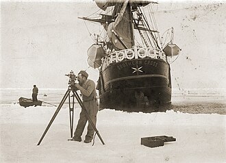 Southern Cross Expedition Reaches Farthest South, First Great Ice Barrier Landing, February 16, 1900