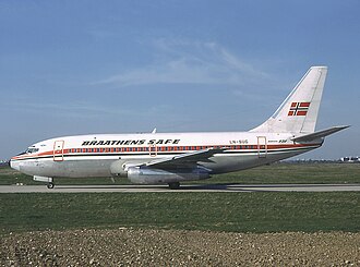 Braathens SAFE Flight 139 Hijacked Near Oslo, No Fatalities June 21, 1985