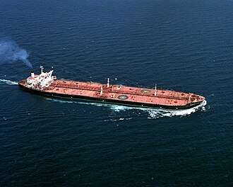 US Supertanker Bridgeton Mines Collision Causes Tanker Damage, July 24, 1987