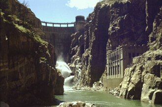 Buffalo Bill Dam Construction Ends in Wyoming, Highest Dam Worldwide, January 15, 1910