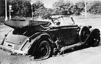 Operation Anthropoid: Reinhard Heydrich Fatally Wounded in Prague, May 27, 1942