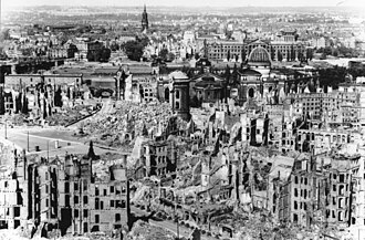 World War II: Third Day of Dresden Bombing, February 15, 1945