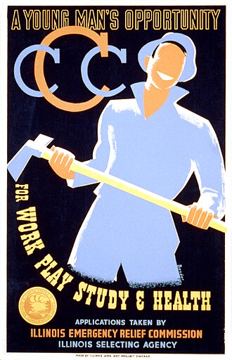 Civilian Conservation Corps Established to Combat U.S. Unemployment, March 31, 1933