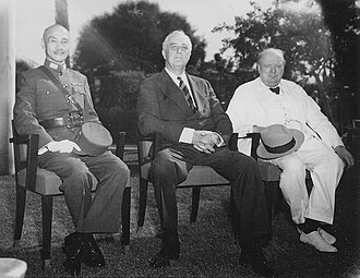 Cairo Conference: Roosevelt, Churchill, and Chiang Discuss Defeating Japan, November 22, 1943