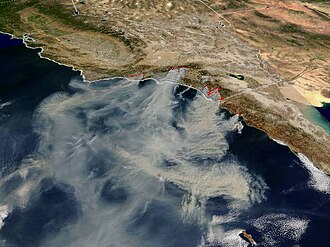 Cedar Fire Devastates San Diego, Kills 15, Destroys 2,200 Homes – October 26, 2003