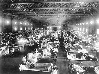 Spanish Flu Begins at Camp Funston, Kansas, March 4, 1918