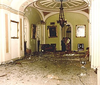 United States Senate Bombing at U.S. Capitol, November 7, 1983