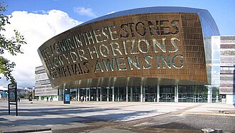 Cardiff Proclaimed Capital of Wales, UK – December 20, 1955