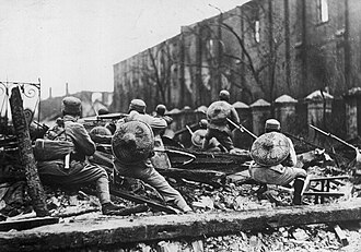 Japanese Forces Attack Shanghai, January 28, 1932