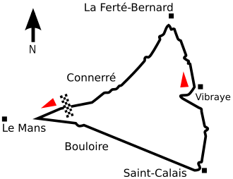 First Grand Prix Motor Race at Le Mans, June 26, 1906