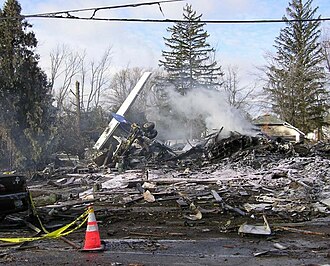 Colgan Air Flight 3407 Crashes in New York, February 12, 2009