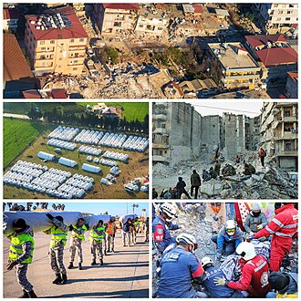 Turkey-Syria Earthquakes M7.8 and M7.5, 57,658 Dead – February 6, 2023