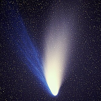 Comet Hale-Bopp Closest Approach to Earth, March 22, 1997