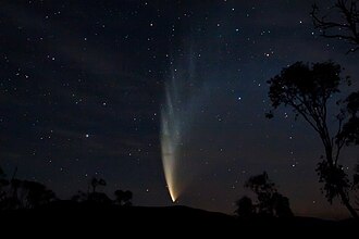Comet C/2006 P1 McNaught Zenith Visible in Daylight, January 12, 2007