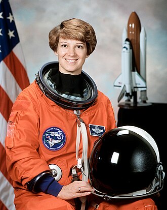 Eileen Collins First Woman to Pilot Space Shuttle, February 3, 1995