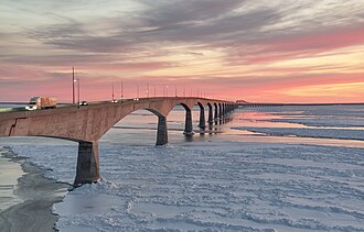 Confederation Bridge Opens Linking Prince Edward Island and New Brunswick, May 31, 1997