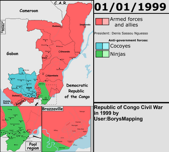 Second Republic of the Congo Civil War Begins June 5, 1997