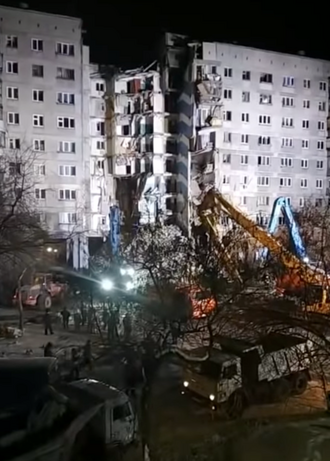Magnitogorsk Building Collapse Kills 39 on December 31, 2018