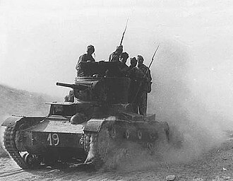 Spanish Civil War Battle of Guadalajara Begins March 8, 1937