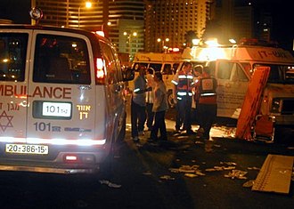 Dolphinarium Discotheque Massacre in Tel Aviv, June 1, 2001