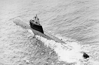 Soviet Submarine Komsomolets Sinks, Killing 42 Sailors, April 7, 1989