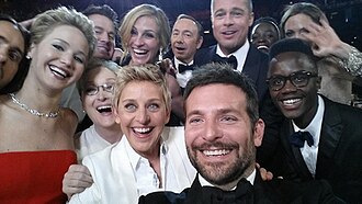 Oscar Selfie Taken at 86th Academy Awards March 2, 2014